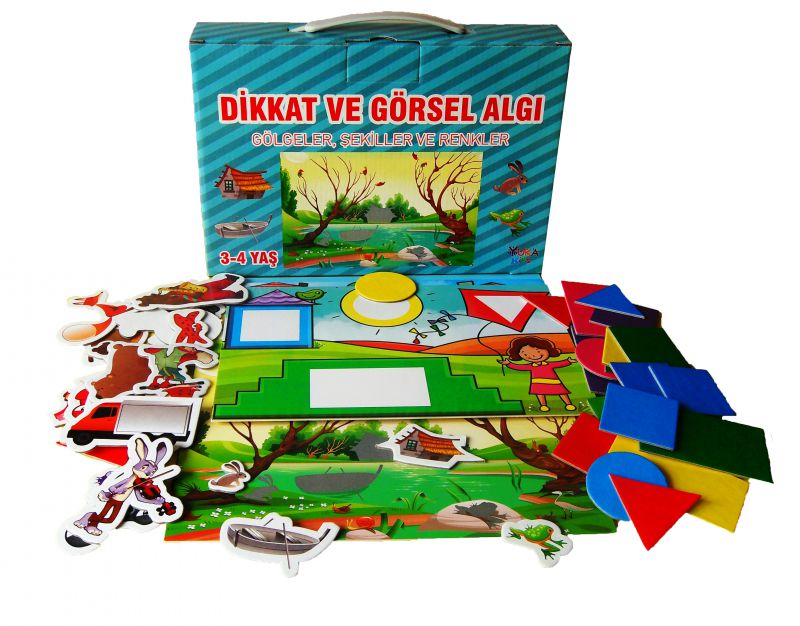 Dikkat ve Görsel Algı (Gölgeler, Renkler ve Şekiller)