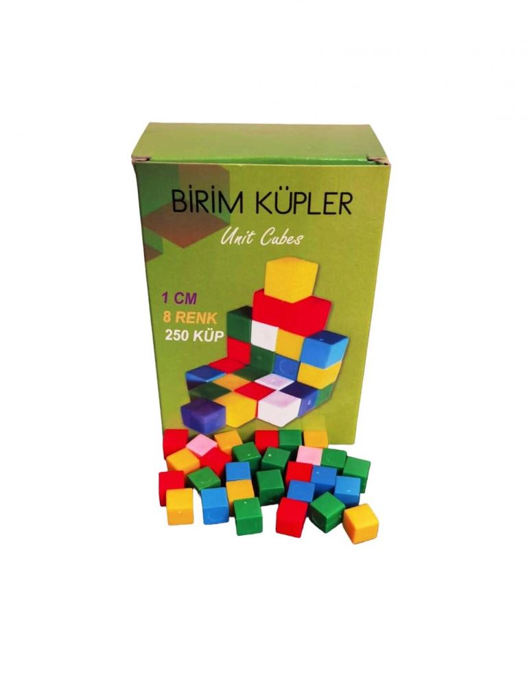 1 cm'lik Birim Küpler (250 adet)